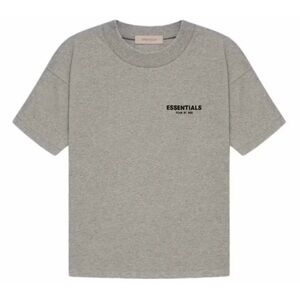 FEAR OF GOD ESSENTIALS Tee SS22 Dark Oatmeal We 100% Authentic 700+ Sold